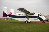 G-OVAN @ EGSP - Short SC-7 Skyvan 3-100. Operated by The Peterborough Parachute Centre at Peterborough Sibson in 1993 - by Malcolm Clarke