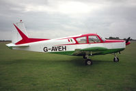 G-AVEH @ EGTC - SIAI-Marchetti S-205-20/R at Cranfield Airport in 1994. - by Malcolm Clarke