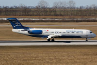 4O-AOK @ VIE - Montenegro Airlines Fokker 100 - by Joker767