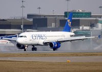 5B-DBC @ EGCC - Cyprus Airways - by vickersfour