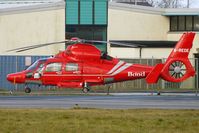 G-REDE @ EGNH - Eurocopter Dauphin II at Blackpool - by Terry Fletcher