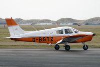 G-BSTZ @ EGNH - 1977 Piper PIPER PA-28-140 at Blackpool - by Terry Fletcher