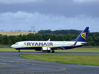 EI-DCP @ EGPH - Ryanair B737 Arrives on runway 24 at EDI - by Mike stanners