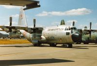 13186 @ EGVA - C-130E Hercules of 222 Filo Turkish Air Force on display at the 1995 Intnl Air Tattoo at RAF Fairford. - by Peter Nicholson