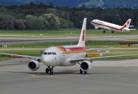 EC-KOY @ LSZH - with TAP A319 in the background - by Volker Hilpert