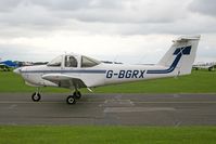 G-BGRX @ EGTC - Piper PA-38-112 Tomahawk at Cranfield Airport in 2006. - by Malcolm Clarke