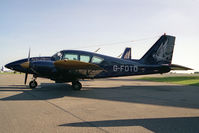 G-FOTO @ EGTC - Piper PA-23-250 Aztec F at Cranfield Airport in 1997. - by Malcolm Clarke