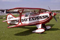 G-BIRD @ EGTC - Pitts S-1D Special at Cranfield Airport in 1988. - by Malcolm Clarke