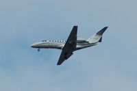 D-CMHS @ EGCC - Cessna 525B Citation on approach to Manchester Airport - by David Burrell