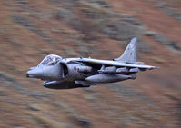 ZD379 - Royal Air Force Harrier GR9 (c/n P27). Operated by the Cottesmore Wing, coded '27'. Dunmail Raise, Cumbria. - by vickersfour