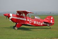 G-WREN @ EGSP - Aerotek Pitts S-2A Special at Peterborough Sibson Airfield in 2007. - by Malcolm Clarke