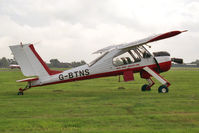 G-BTNS @ EGTC - PZL-Okecie PZL-104 Wilga-80 at Cranfield in 1992. - by Malcolm Clarke