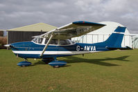 G-AWVA @ FISHBURN - Reims F172H Skyhawk at Fishburn Airfield in 2009. - by Malcolm Clarke