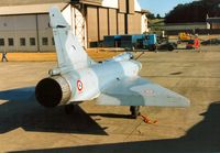 18 @ EGVA - Mirage 2000C, callsign French Air Force 5121, of EC 2/2 on the flight-line at the 1995 Intnl Air Tattoo at RAF Fairford. - by Peter Nicholson