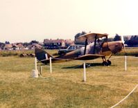 G-AOGR @ EGSQ - DH-82A Tiger Moth Clacton 1983