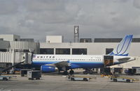 N482UA @ KLAX - United Airlines Airbus A320-232, N482UA gate 70A KLAX. - by Mark Kalfas