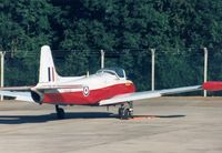 XN461 @ EGVA - Jet Provost T.3A on the civil register as G-BVBE but still in 1 Flying Training School markings on the flight-line at the 1995 Intnl Air Tattoo at RAF Fairford. - by Peter Nicholson