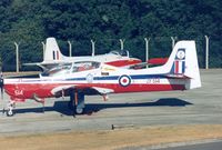 ZF514 @ EGVA - Tucano T.1, callsign Blade 2, of 1 Flying Training School on the flight-line at the 1995 Intnl Air Tattoo at RAF Fairford. - by Peter Nicholson