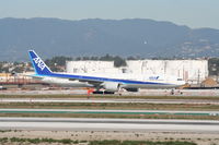 JA781A @ KLAX - ANA Boeing 777-381 (ER), JA781A taxiway Bravo KLAX. - by Mark Kalfas