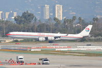 B-6051 @ KLAX - China Eastern Airbus A340-642, B-6051 arriving 24R KLAX. - by Mark Kalfas