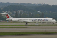 HB-IUH @ LSZH - Crossair MD80