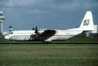 N908SJ @ EHAM - Southern Air Transport Herculesses were common visitors in the nineties - by Joop de Groot
