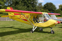 G-CFJU @ EGCJ - Visitor to the 2009 LAA Northern rally. - by MikeP