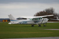 G-LENX @ EGTC - Cessna 172N c/n 72232 - by Trevor Toone