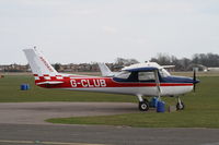 G-CLUB @ EGTC - Cessna FRA150N c/n 0347 - by Trevor Toone