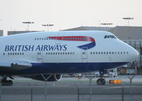 G-CIVA @ KLAX - British Airways Boeing 747-436, BAW282 departing 24R for EGLL. - by Mark Kalfas