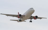 N626VA @ KLAX - Virgin America Airbus A320-214, VRD403 arriving from KJFK 24R KLAX. - by Mark Kalfas