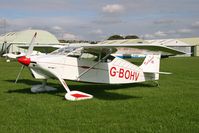 G-BOHV @ FISHBURN - Wittman W-8 Tailwind at Fishburn Airfield, UK in 2008. - by Malcolm Clarke