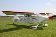 G-CEJE @ FISHBURN - Wittman W-10 Tailwind at Fishburn Airfield, UK in 2008. - by Malcolm Clarke