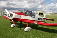 G-AYGA @ FISHBURN - Jodel D-117 at Fishburn Airfield, UK in 2008. - by Malcolm Clarke