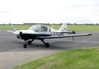 G-BCUO @ EGTC - Scottish Aviation Bulldog Series 120 Model 122 at Cranfield Airport in 2004. - by Malcolm Clarke
