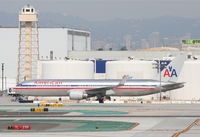 N345AN @ KLAX - American Airlines Boeing 767-223. N345AN at the American maintenance ramp KLAX. - by Mark Kalfas
