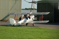 G-PWBE @ EGFH - Replica Tiger Moth based at Swansea Airport - by Roger Winser
