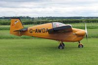 G-AWDA @ FISHBURN - Tipsy T-66 Nipper 3 at Fishburn Airfield, UK in 2005. - by Malcolm Clarke
