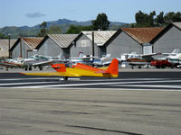 N1700F @ SZP - 1967 Sportavia-Putzer FOURNIER R.F.4.D motor-glider, Rectimo (VW) 4AR 1200 modified to 1,400 c.c. 40 Hp, takeoff Rwy 22 - by Doug Robertson