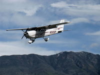 N2123P @ SZP - 2005 Cessna 172S SKYHAWK SP II, Lycoming IO-360-L2A 180 Hp, on final Rwy 22 - by Doug Robertson