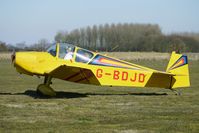 G-BDJD @ EGBR - Jodel D112 - One of the many aircraft at Breighton on a fine Spring morning - by Terry Fletcher