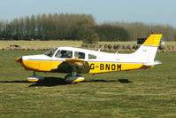 G-BNOM @ EGBR - Piper in from Blackpool - One of the many aircraft at Breighton on a fine Spring morning - by Terry Fletcher