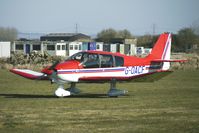 G-OACF @ EGBR - Robin DR400 /180 - One of the many aircraft at Breighton on a fine Spring morning - by Terry Fletcher