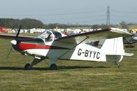 G-BYYC @ EGBR - HAPI CYGNET SF-2A - One of the many aircraft at Breighton on a fine Spring morning - by Terry Fletcher