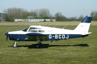 G-BCDJ @ EGBR - 1968 Piper PIPER PA-28-140 - One of the many aircraft at Breighton on a fine Spring morning - by Terry Fletcher