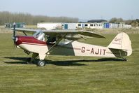 G-AJIT @ EGBR - 1946 Kingsland Aviation Ltd AUSTER KINGSLAND - One of the many aircraft at Breighton on a fine Spring morning - by Terry Fletcher