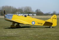 G-AKAT @ EGBR - Miles Hawk Trainer - One of the many aircraft at Breighton on a fine Spring morning - by Terry Fletcher