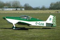G-OJVA @ EGBR - Vans RV-6   -   One of the many aircraft at Breighton on a fine Spring morning - by Terry Fletcher