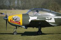 D-EARY @ EGBR - Nose Art - One of the many aircraft at Breighton on a fine Spring morning - by Terry Fletcher