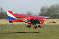 G-CBYH @ EGBR - AEROPRAKT A22 FOXBAT - One of the many aircraft at Breighton on a fine Spring morning - by Terry Fletcher